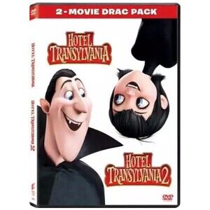 Hotel Transylvania And Hotel Transylvania 2 Double Feature DVD With Case